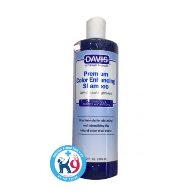 Davis Color Enhancing - Sữa tắm làm trắng lông cho thú cưng 355ml