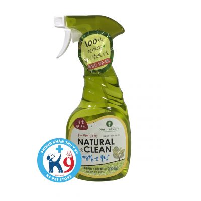Xịt khử mùi diệt khuẩn Natural Clean 500ml