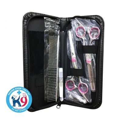 Bộ kéo cắt tỉa lông cho chó mè