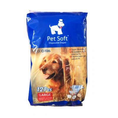 Bỉm quần cho chó Pet Soft Large (L)