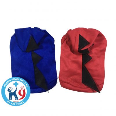 Áo khủng long cho chó, mèo (HK)