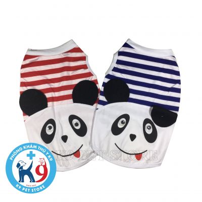 Áo thun gấu trúc cho chó, mèo