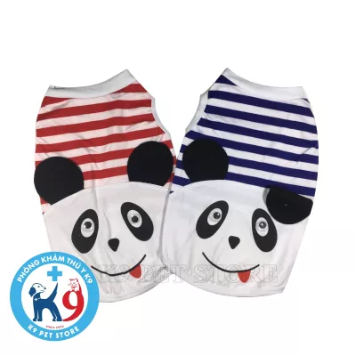 Áo thun gấu trúc cho chó, mèo