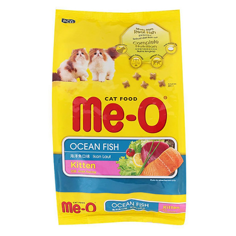 Thức ăn cho mèo con Me-O hương vị cá biển 400gr