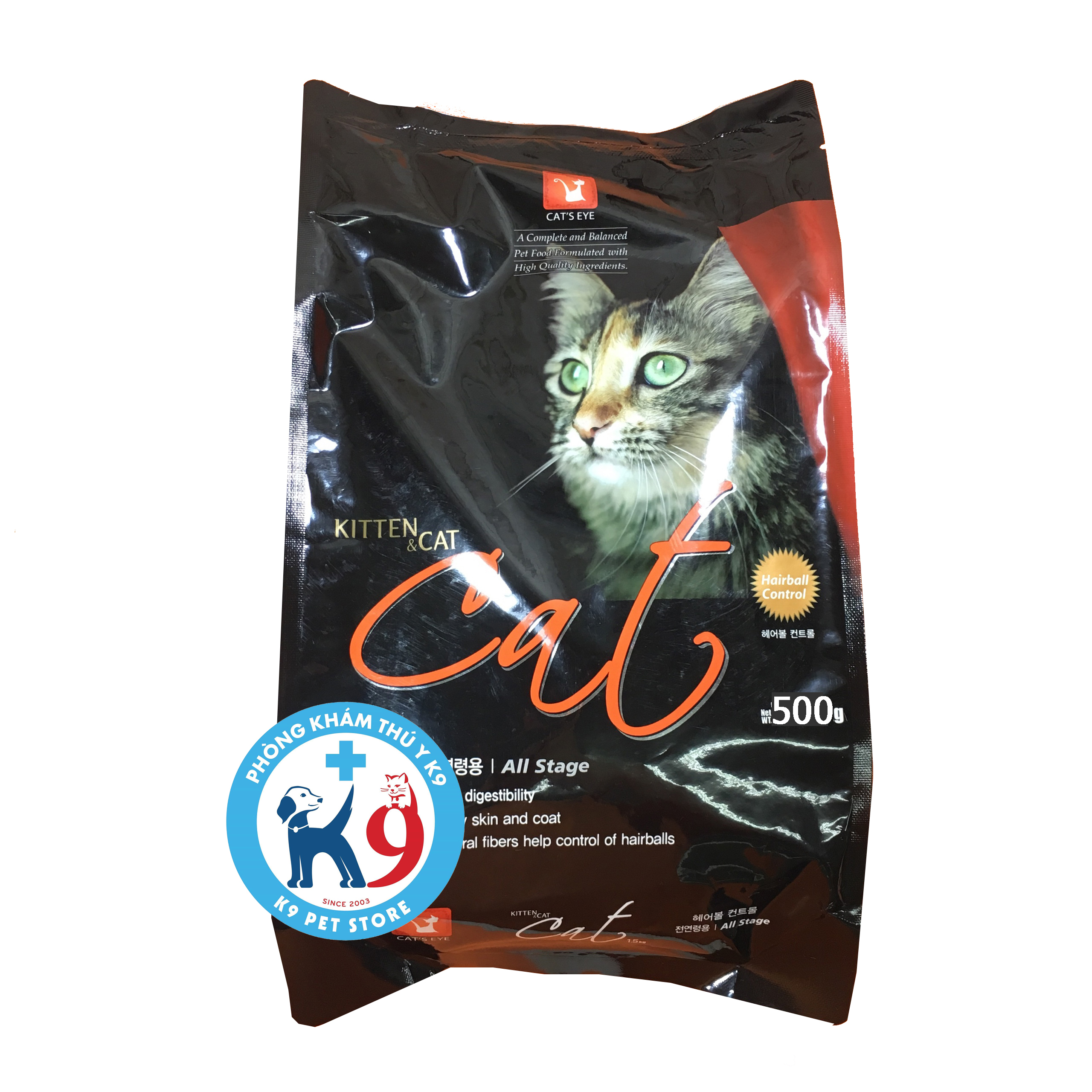 Thức ăn cho mèo hạt khô Cat Eye 500gr