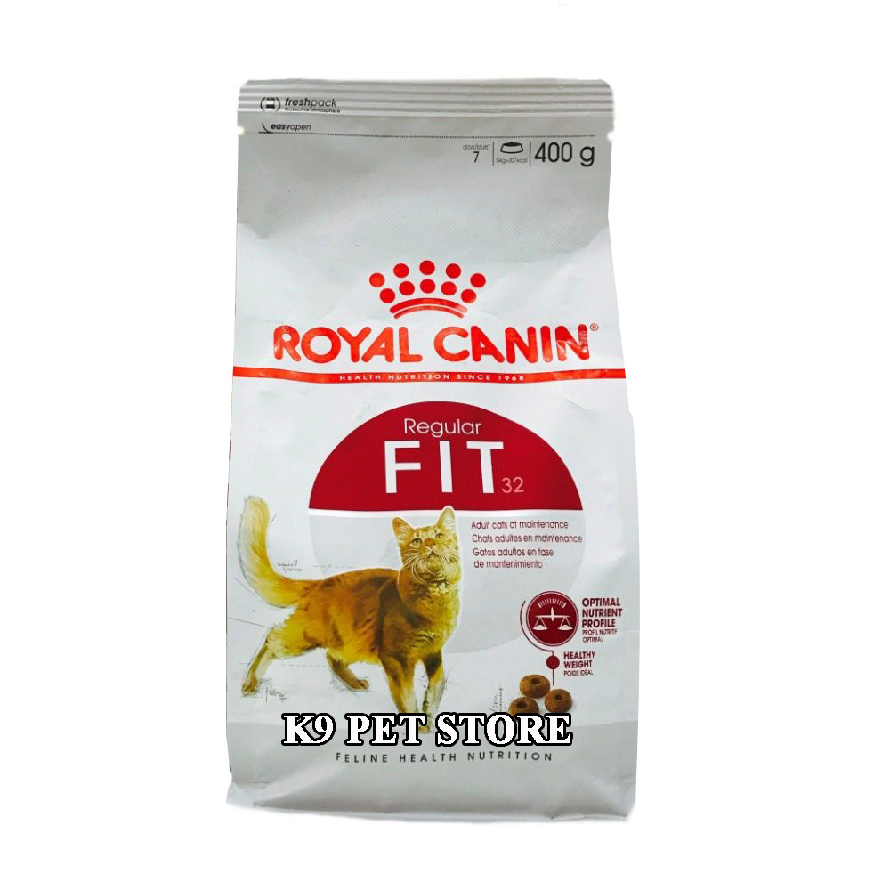 Royal Canin Fit 32 - Thức ăn cho mèo trưởng thành nuôi ngoài trời 400gr