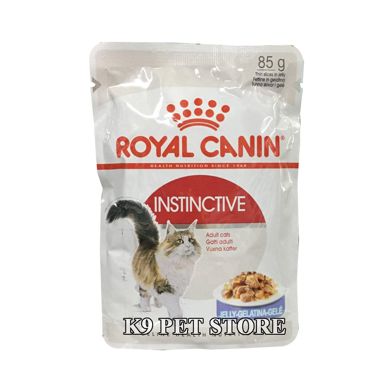 Pate cho mèo trưởng thành Royal Canin Instinctive Jelly 85g