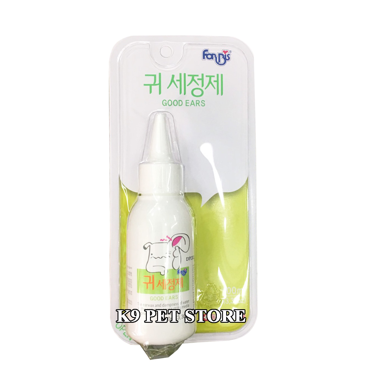 Dung dịch vệ sinh tai cho chó, mèo Forcans Good Ears 100ml