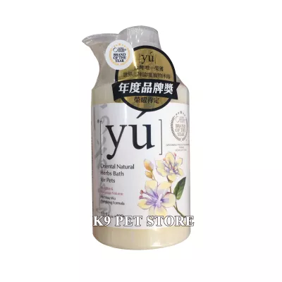 Sữa tắm Yu' hương hà thủ ô cho chó, mèo 400ml