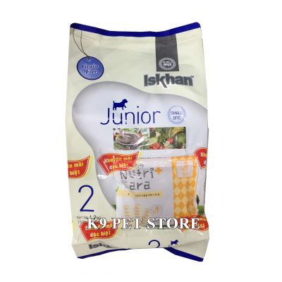 Thức ăn Iskhan Junior số 2 cho chó dưới 12 tháng 1.2kg
