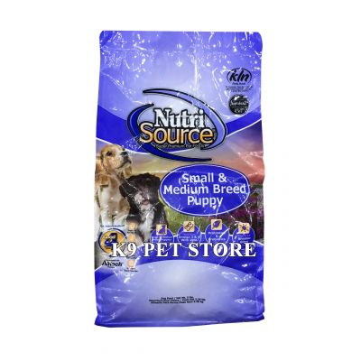 Nutri Source - Thức ăn cao cấp thịt gà, gạo lứt cho chó cỡ nhỏ và trung 5lbs (2,26kg)