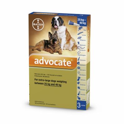 [1 tuýp] Bayer Advocate - Thuốc nhỏ gáy trị ký sinh trùng cho 25-40