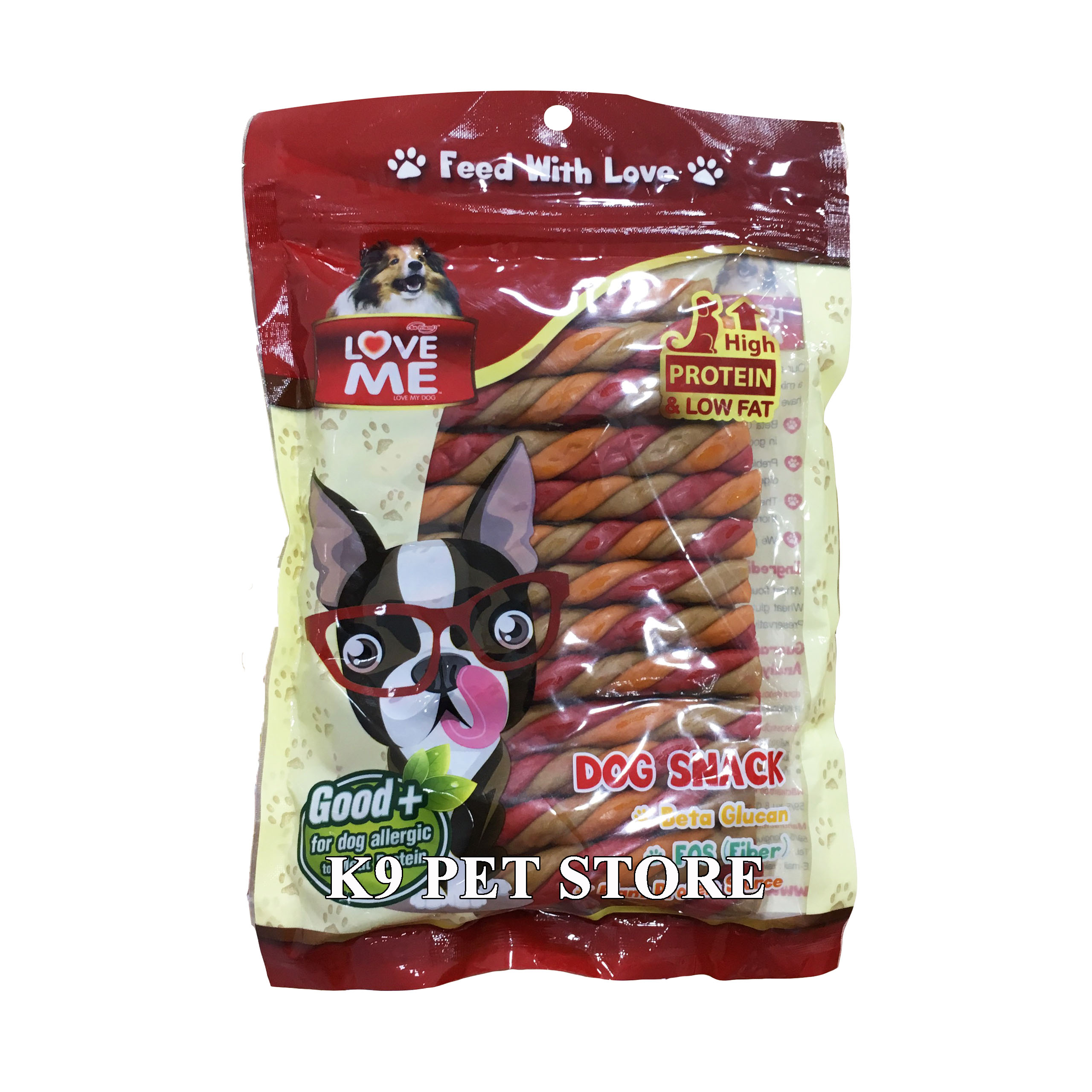 Bánh snack mềm Love Me cho chó 629