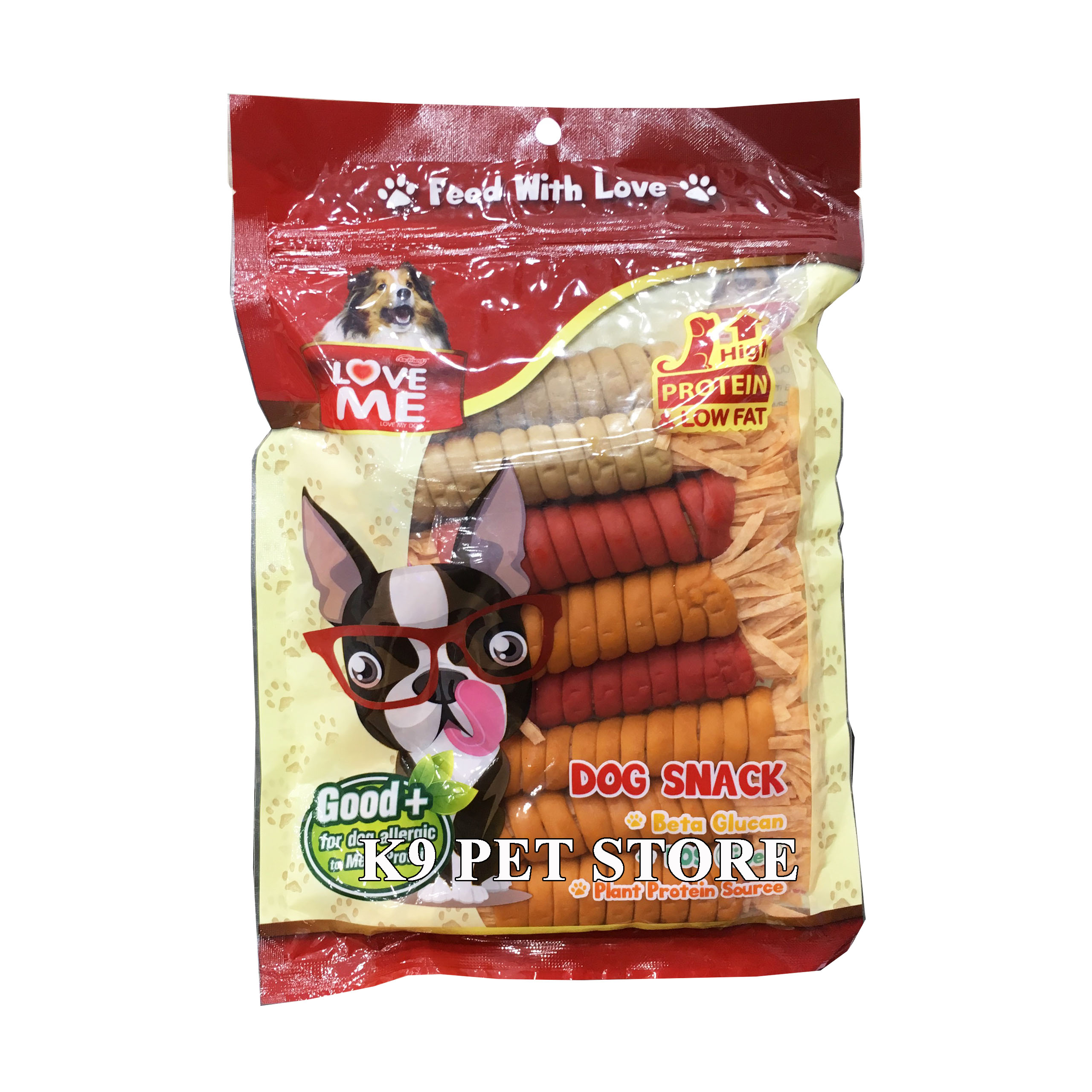 Bánh snack mềm Love Me cho chó 540