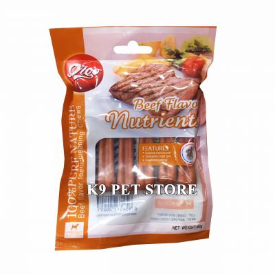 Xương gặm sạch răng, chống hôi miệng Orgo Thịt bò và Rau củ 90g