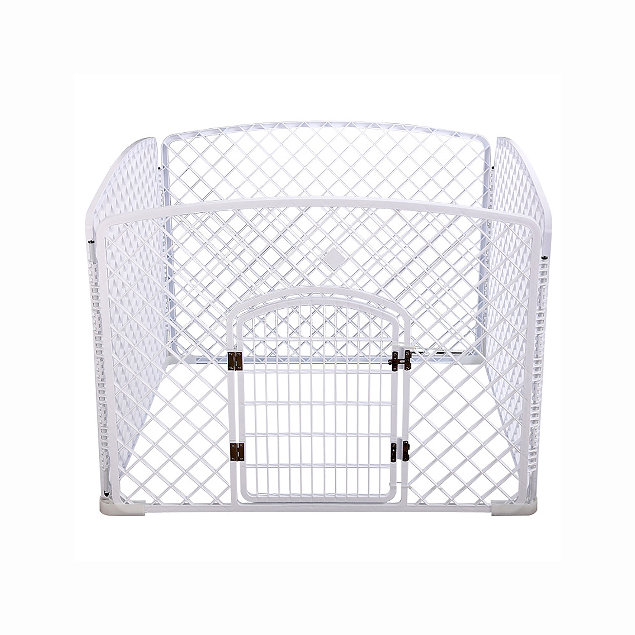 Quây nhựa cho chó cao cấp, nan dày 4 tấm 100*70