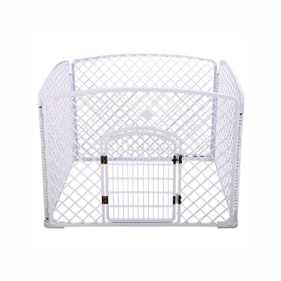 Quây nhựa cho chó cao cấp, nan dày 4 tấm 100*70