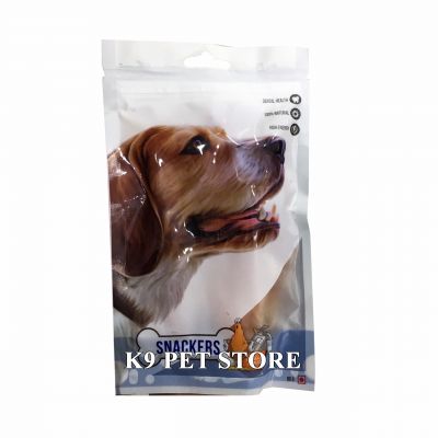 Thịt gà sấy khô, sữa, rau Snackers cho chó 80g