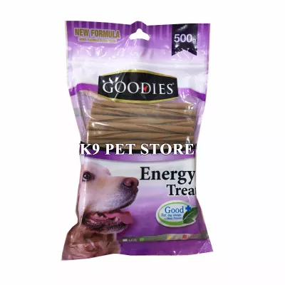 Xương nhai sạch răng Goodies gói 500gr (que tròn xoắn vị gan)