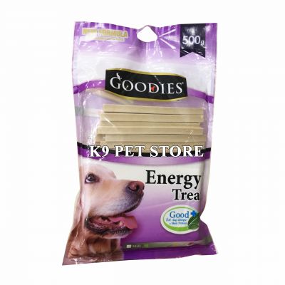 Xương nhai sạch răng Goodies gói 500gr (que vuông vị sữa)