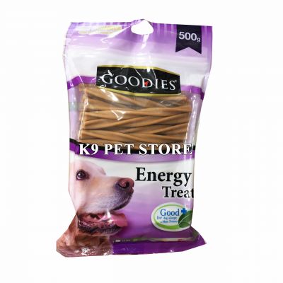 Xương nhai sạch răng Goodies gói 500gr (que xoắn vị gan)