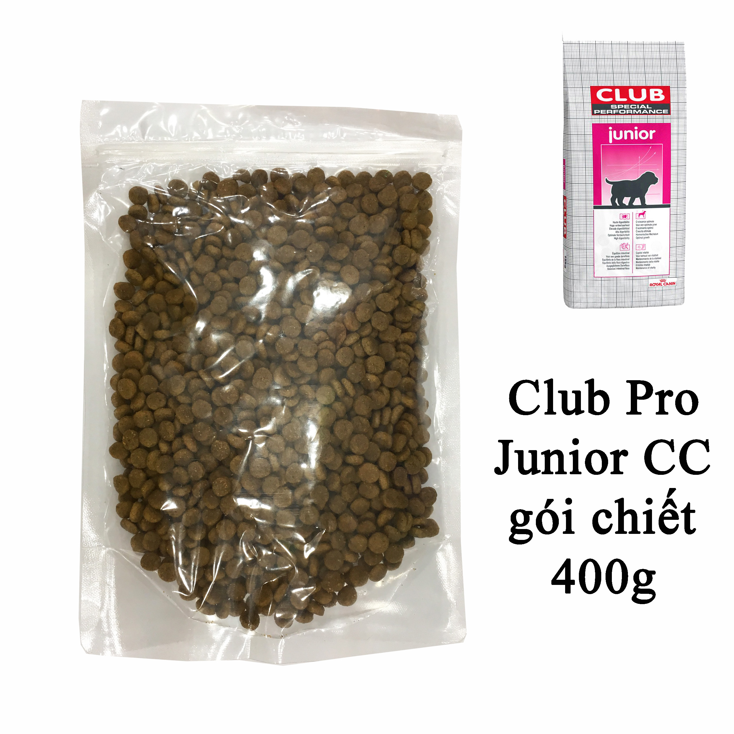 Royal Canin Club Pro Junior 400g Th c n cho cho con khong phan bi t gi ng va
