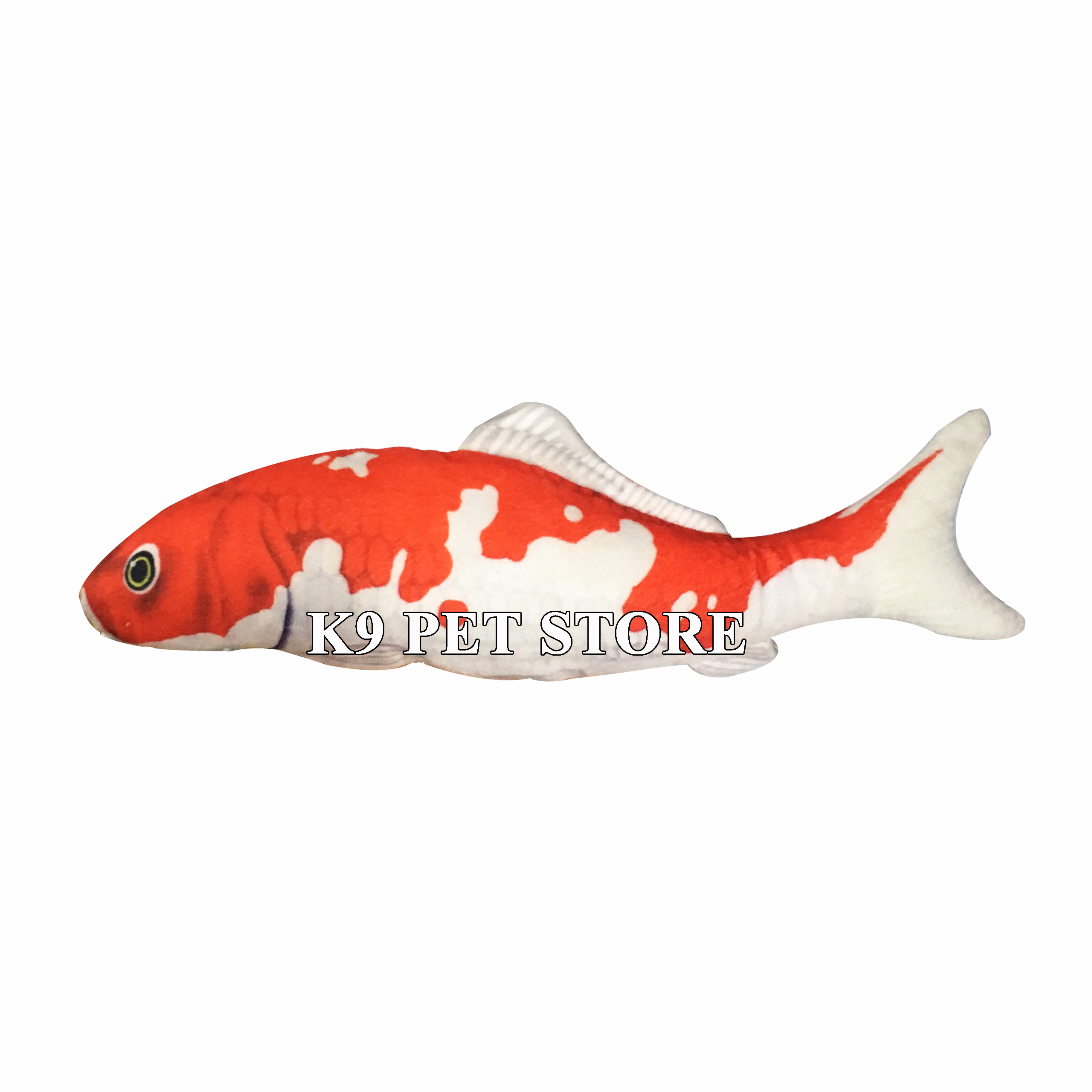 Cá nhồi bông catnip / bạc hà size trung 28cm cho mèo