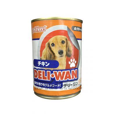 Pate cho chó Deli-Wan vị gà 375g (cam)