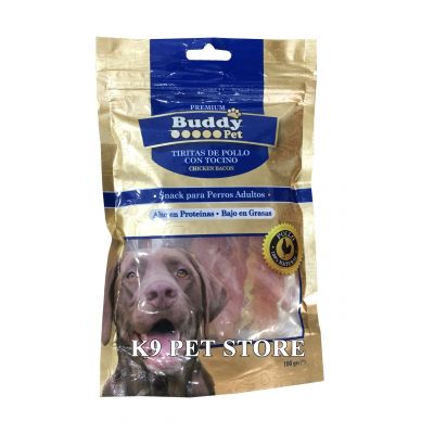 Snack thịt gà cho chó Buddy Pet 100g (nhiều mẫu)