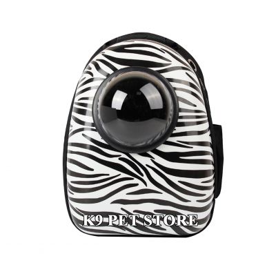 Balo phi hành gia vằn da báo vận chuyển chó, mèo 40*15*10