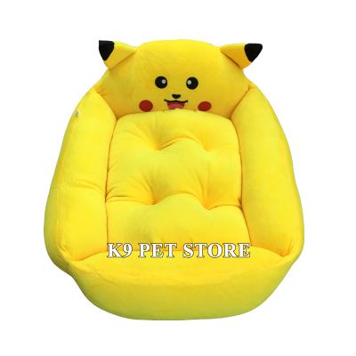 Nệm hình thú cho chó mèo (Pikachu)