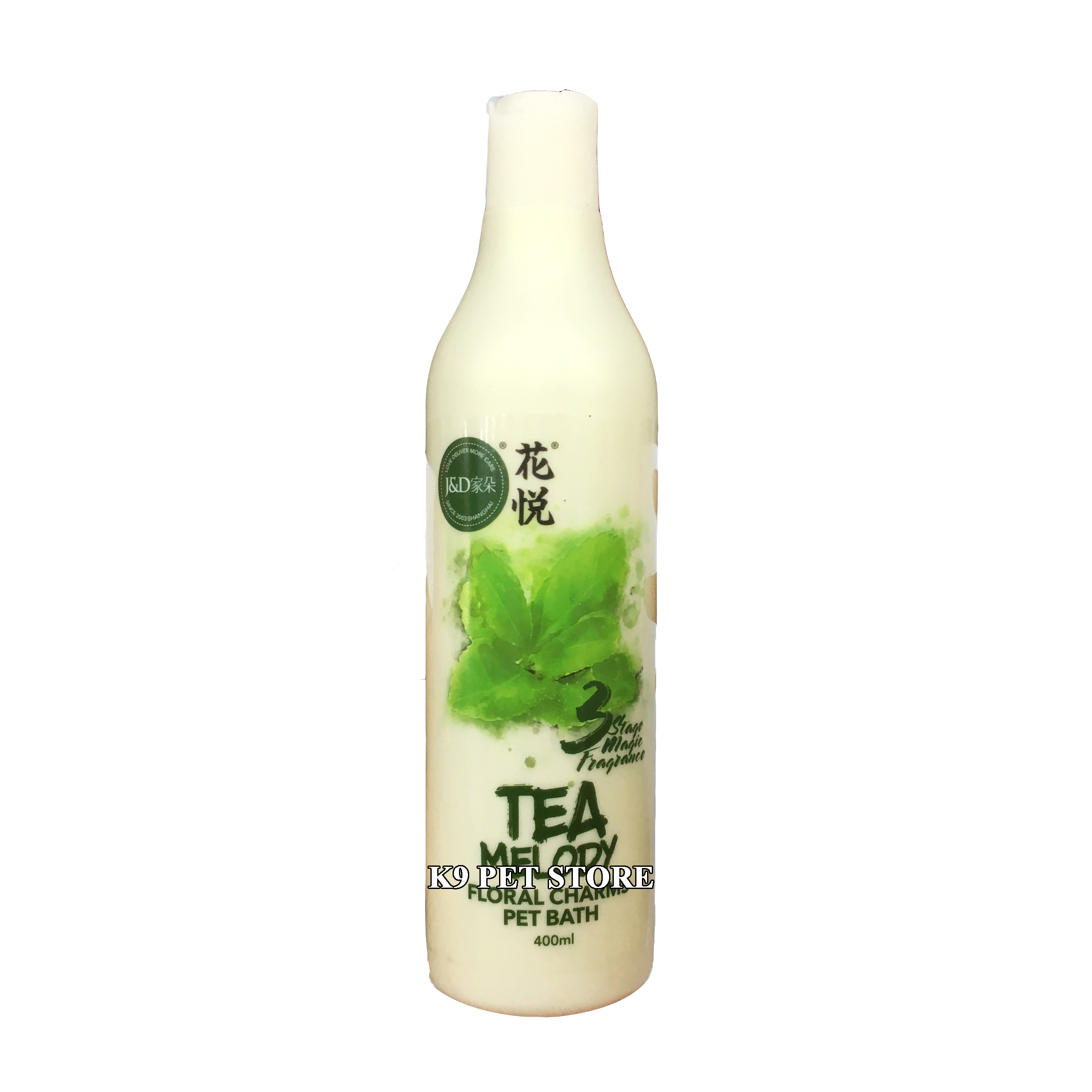 Sữa tắm cho chó mèo chống oxy hóa Joyce & Dolls Flowral Charms hương Tea Melody 400ml