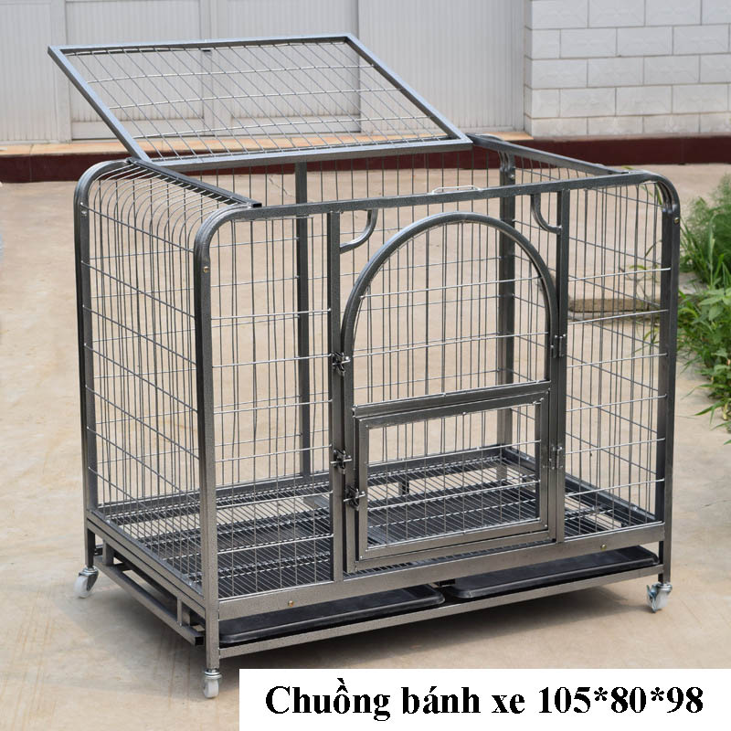 Chuồng bánh xe cho chó size 105*80*98