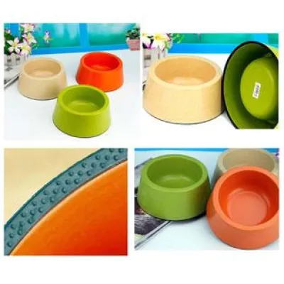 Tô tre cho chó, mèo size 26*7.5 - Bamboo Fiber Bowl
