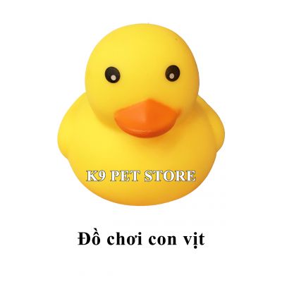 Đồ chơi cho chó gặm kêu chút chít hình con vịt