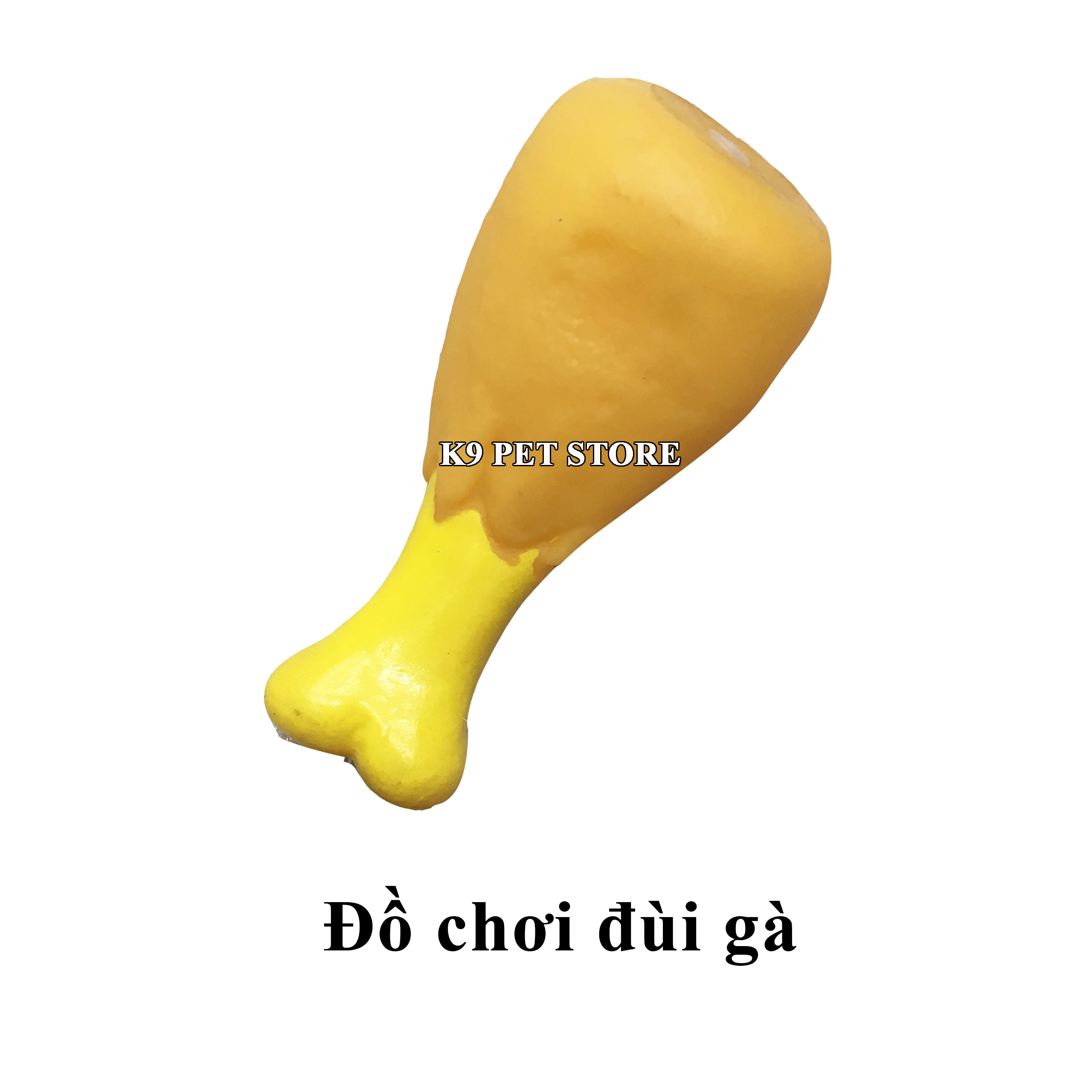 Đồ chơi cho chó gặm kêu chút chít đùi gà