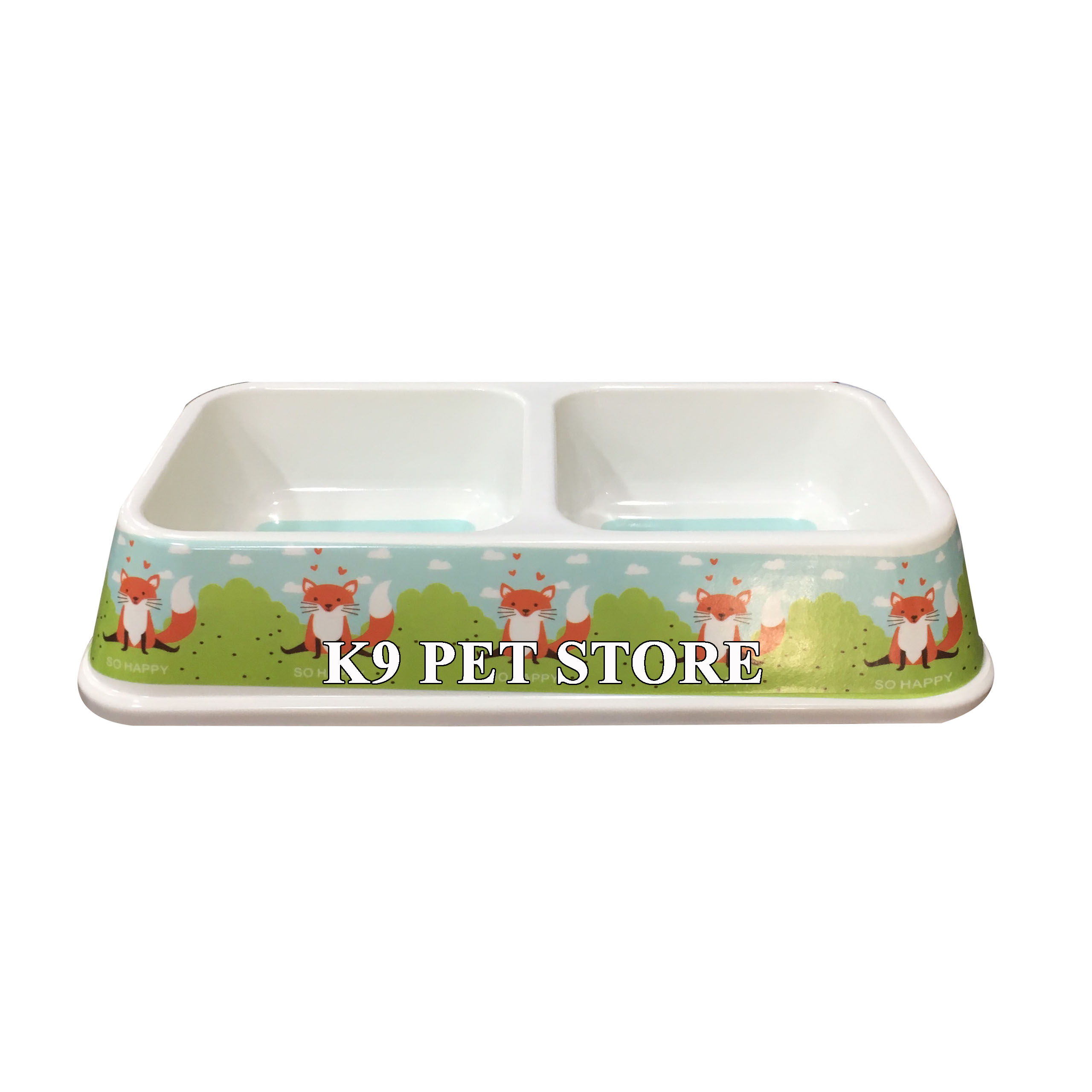 Tô đôi vuông melamine lỡ 25*14