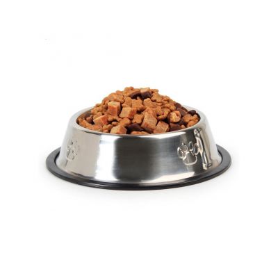 Tô Inox dấu chân size L 22*6cm