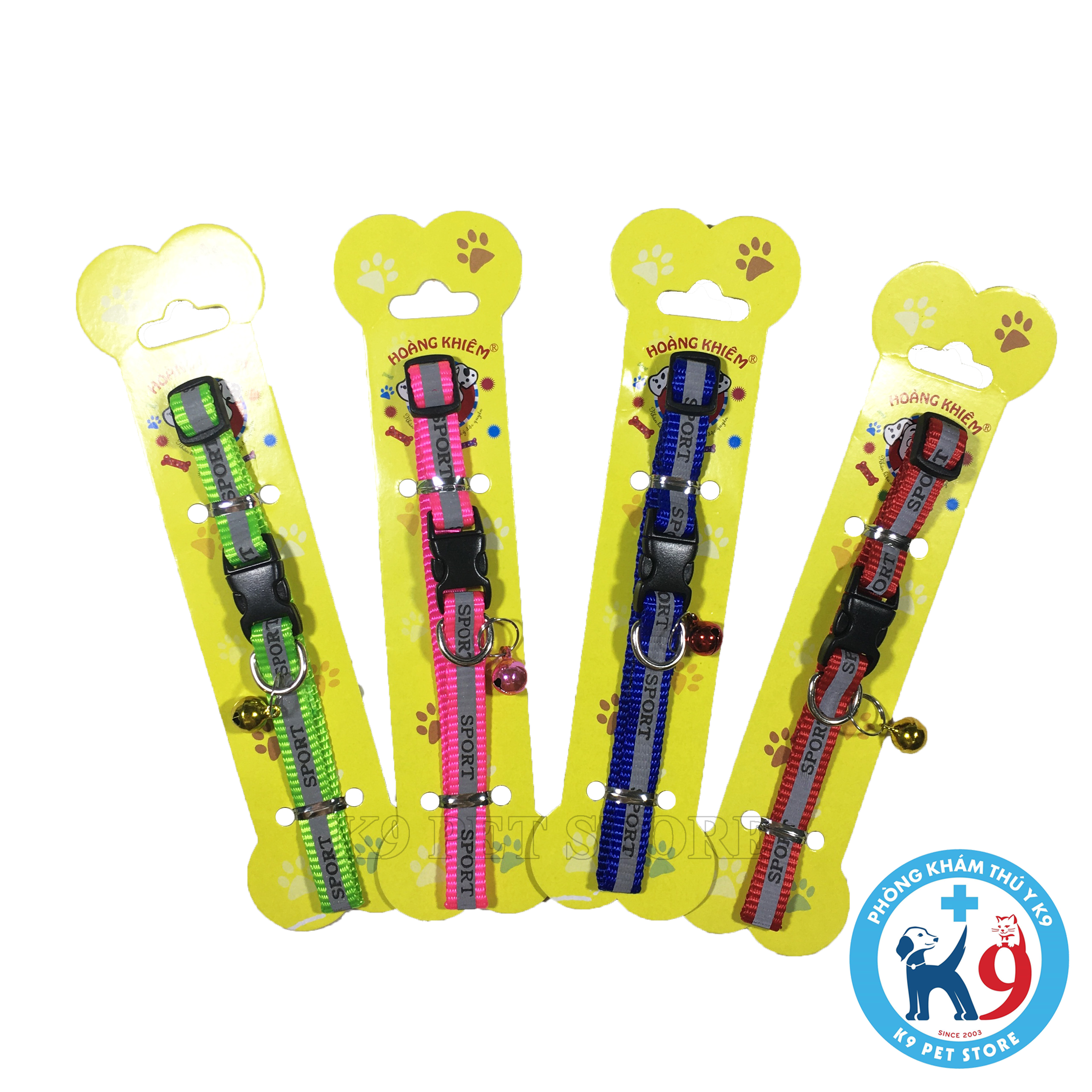 Vòng cổ cho chó, mèo - Sport