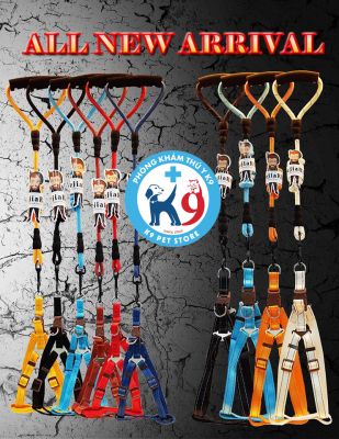 Yếm kèm dây dẫn cho chó mèo Thái - Pet8