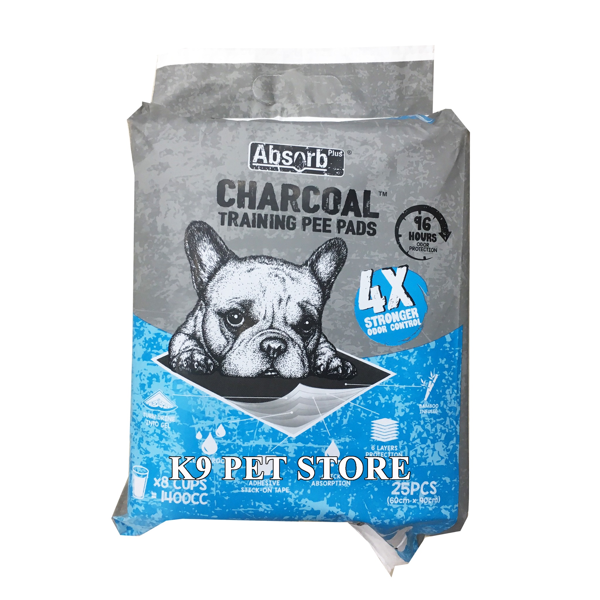 Tả lót vệ sinh than hoạt tính Charcoal 60*90 25 miếng