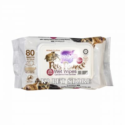 Khăn giấy ướt vệ sunh khử mùi diệt khuẩn Pets Pounce Bioion