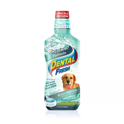 Nước làm sạch răng miệng Dental Fresh Original Formula cho chó 237ml
