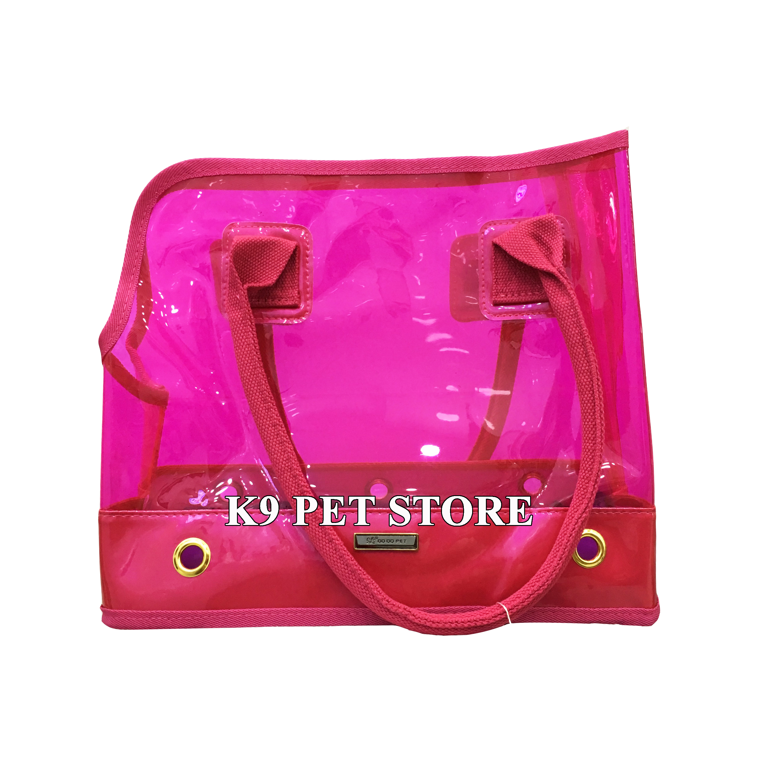 Giỏ xách trong vận chuyển thú cưng (Hồng Neon)