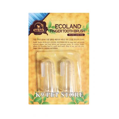 Bàn chải đánh răng cho thú cưng Ecoland Finger Tooth Brush