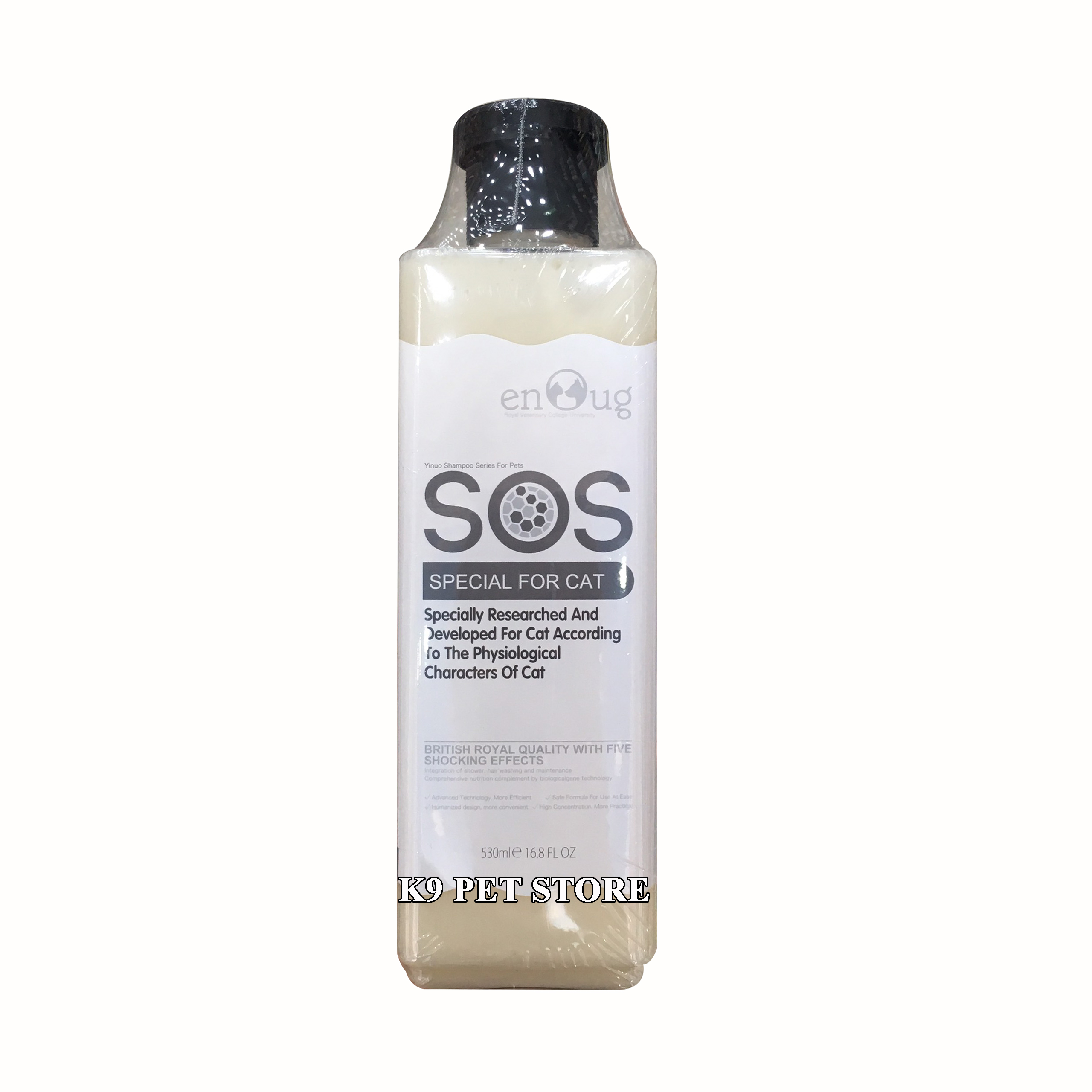 Sữa tắm SOS màu trắng dành riêng cho mèo 530ml