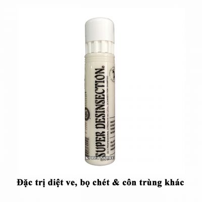 Sữa tắm Dog Show Super Desinsection diệt ve, bọ chét, côn trùng ở chó 345ml