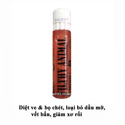 Sữa tắm Dog Show Filthy Animal diệt ve, bọ chét, giảm xơ rối lông chó 345ml
