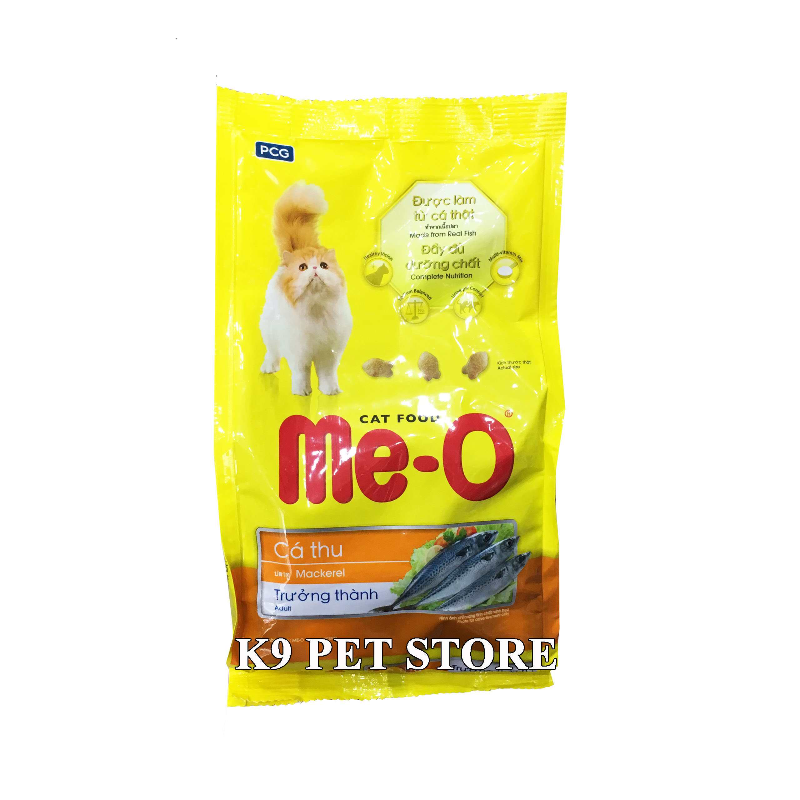 Thức ăn cho mèo trưởng thành Me-O vị cá thu 350gr