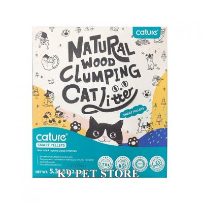 Cát gỗ Cature Smart Pellets 5.3lbs (Vón cục nhanh)